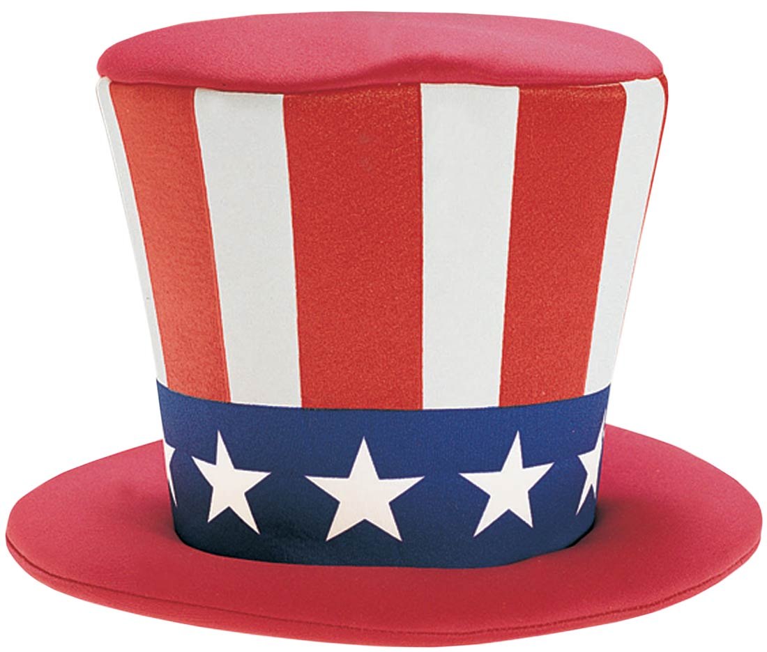 Шляпа америка. Шляпа дяди Сэма. Американская шляпа. Цилиндр шапка. Шапка цилиндр американская.