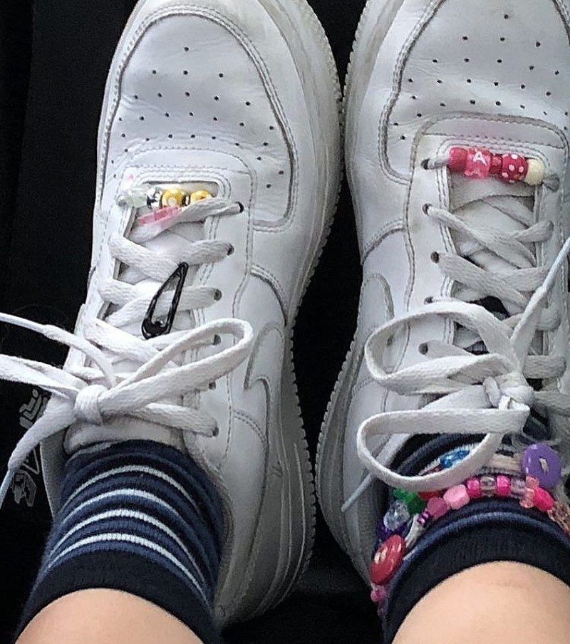 Converse Golf le fleur на ноге