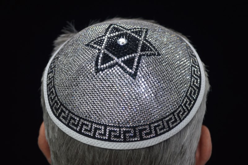 Кипа вязаная