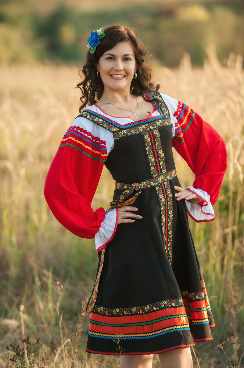 Русские народные кастюм
