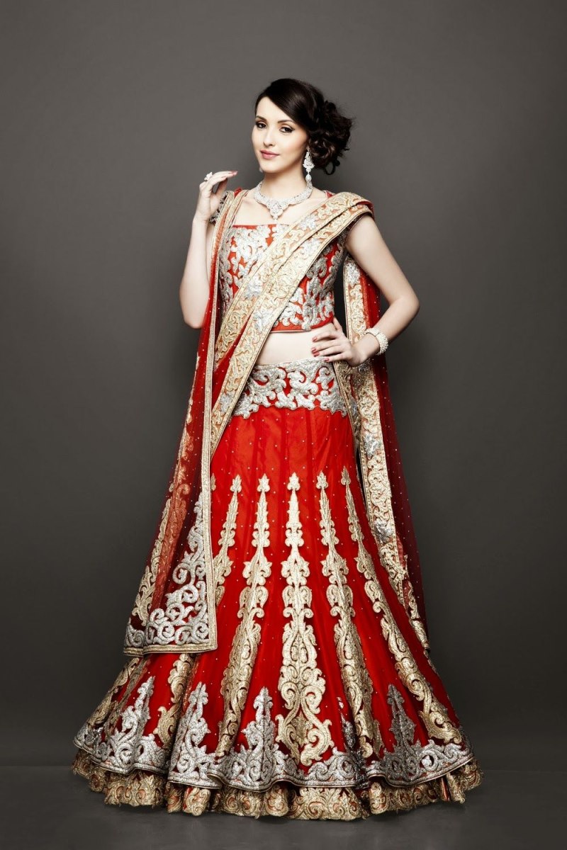 Lehenga Choli Red