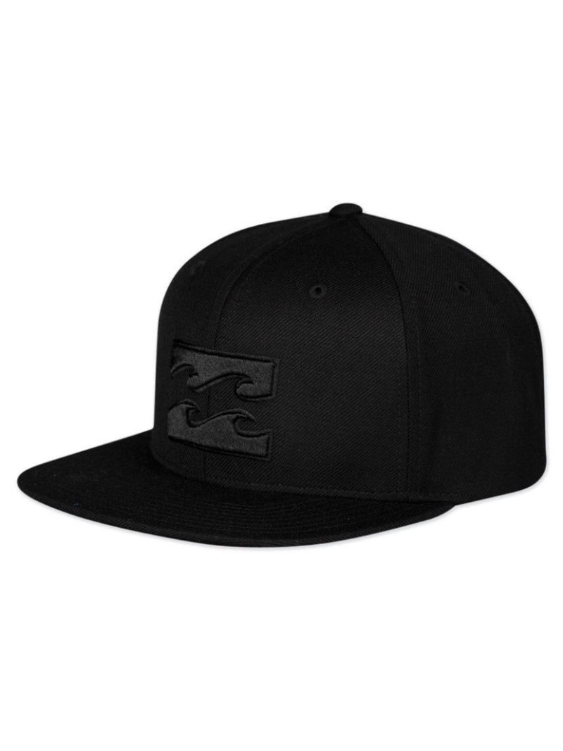Бейсболка Unit Snapback с прямым козырьком, черная