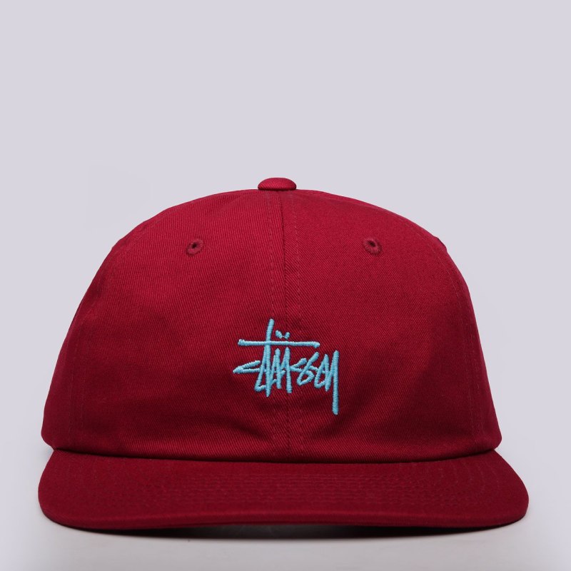 Stussy кепка красная