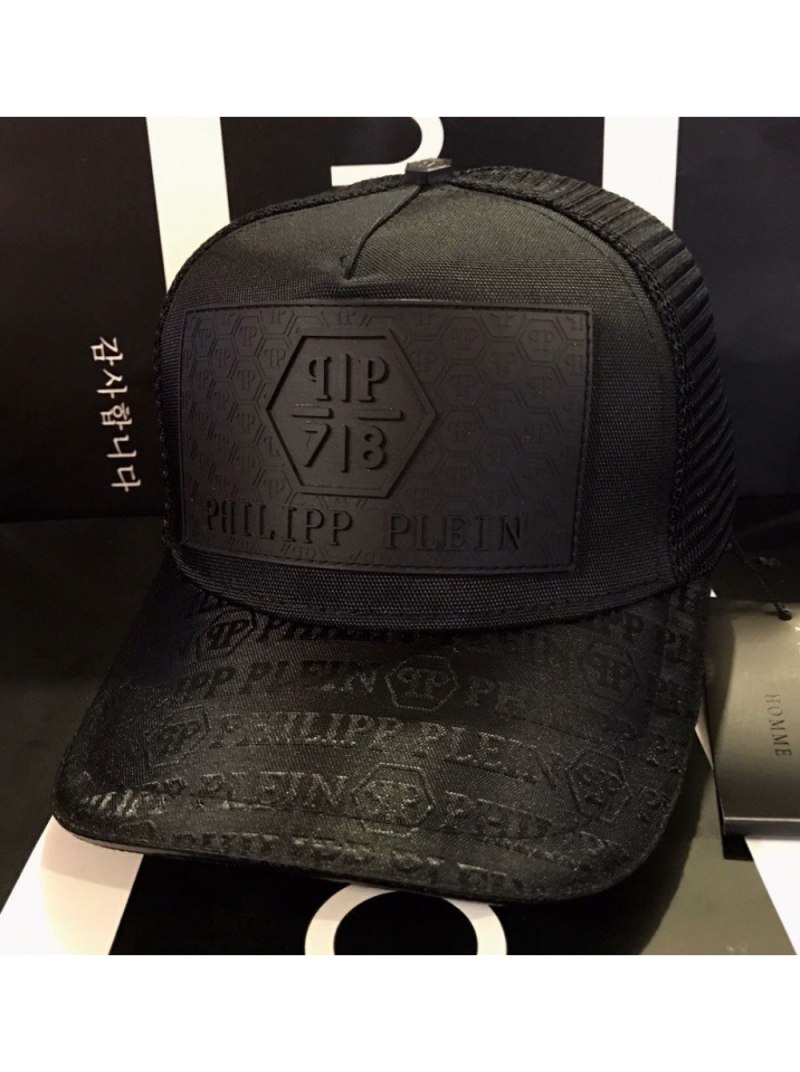 Черная кепка Philipp plein