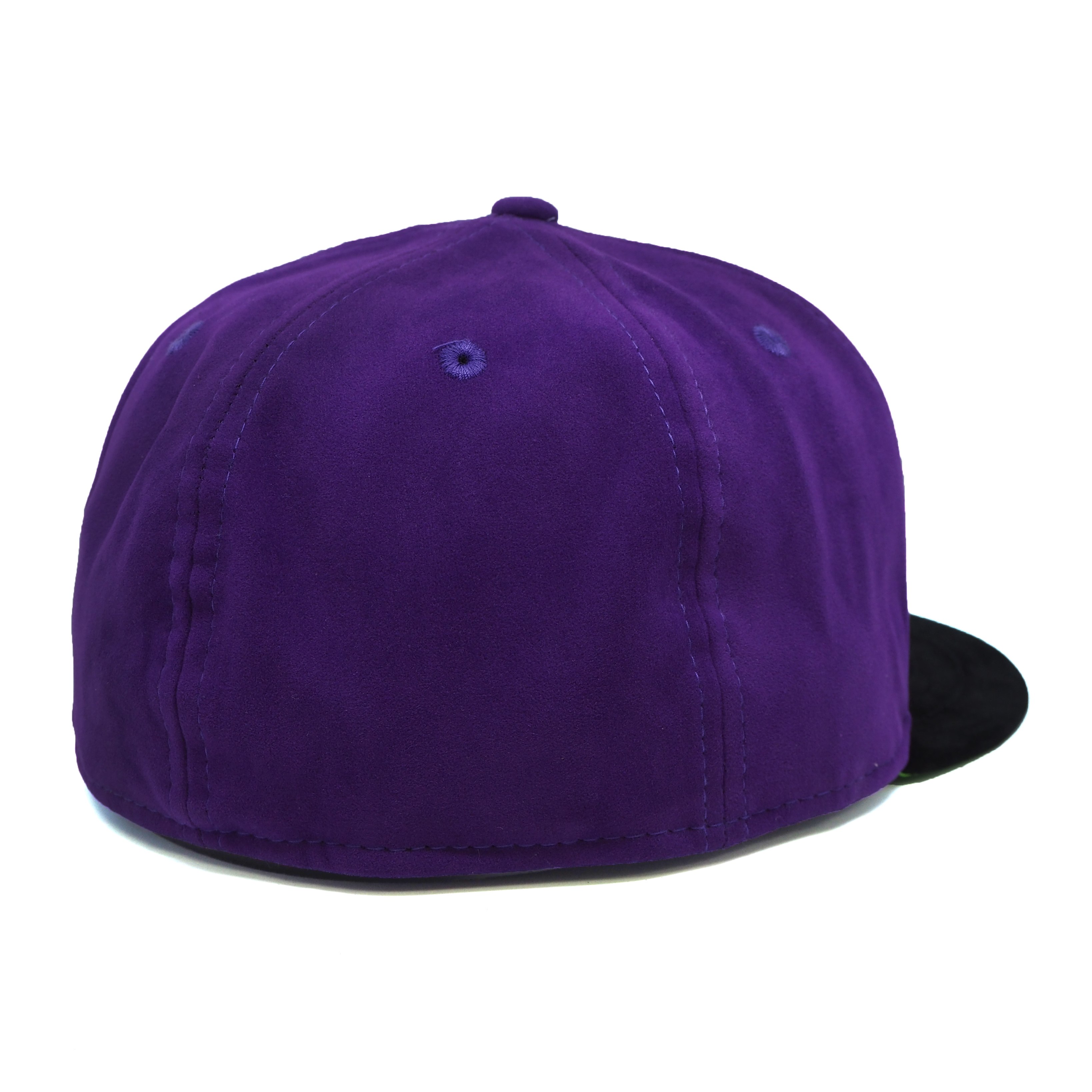 Supreme кепка вельветовая фиолетовая