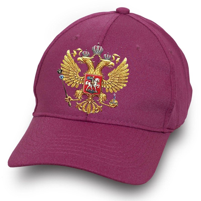 Кепки с российским гербом