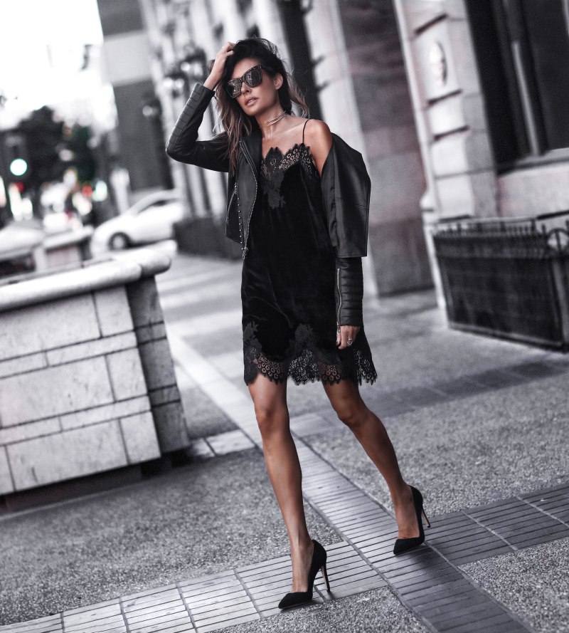 Черное Платье Мода 2023 Фото
