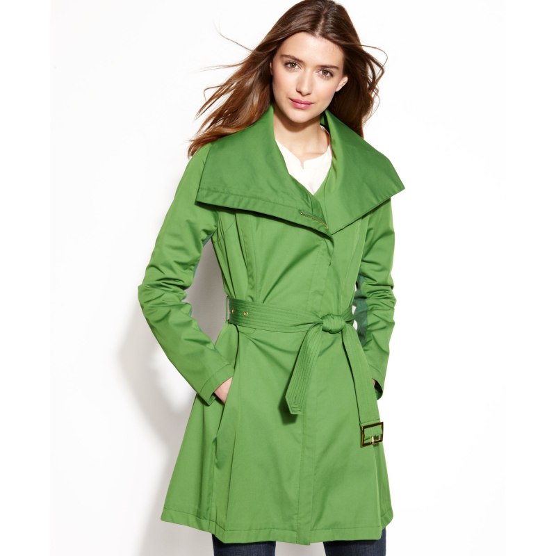 Зеленый тренч Vero Moda
