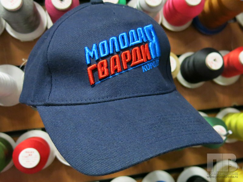 Логотип на бейсболку вышивка