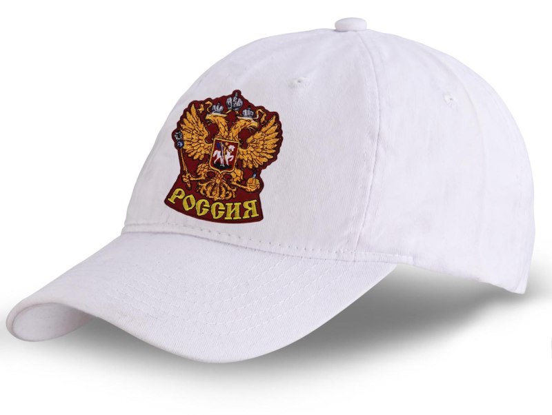 Белая бейсболка "ВКС России"