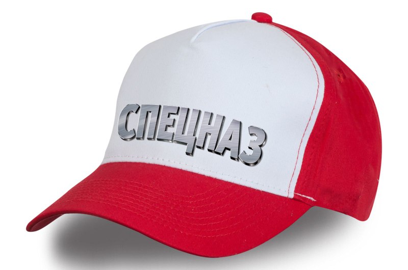 Красно белая кепка