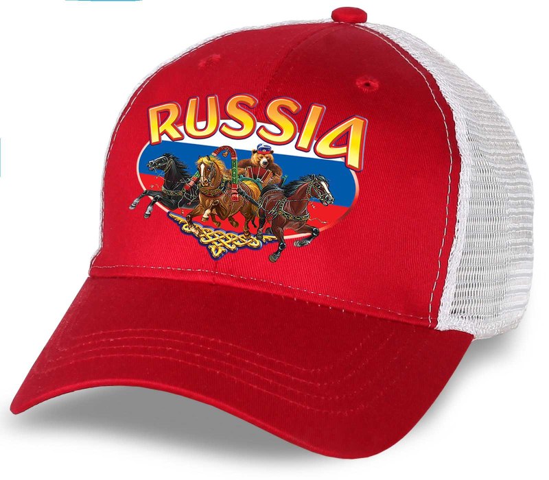Кепка Russia