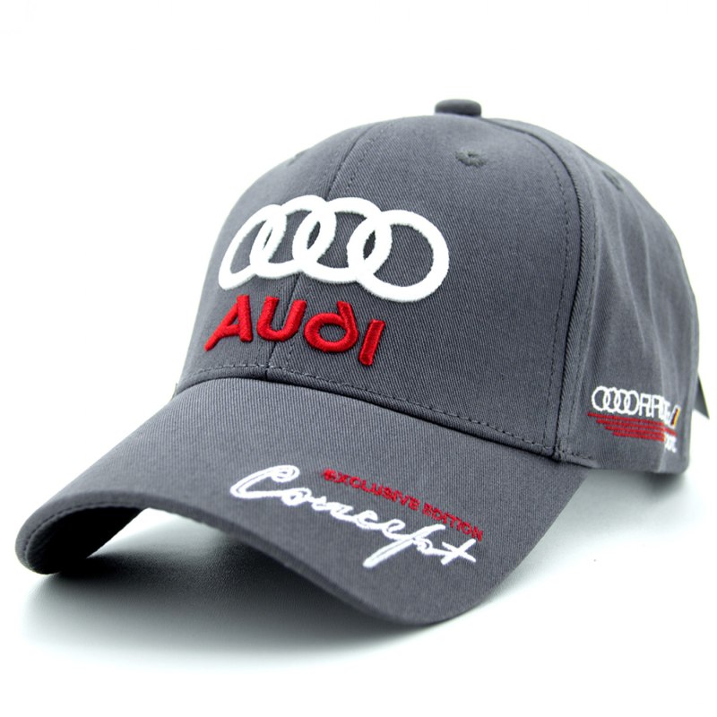 Бейсболка Audi серая