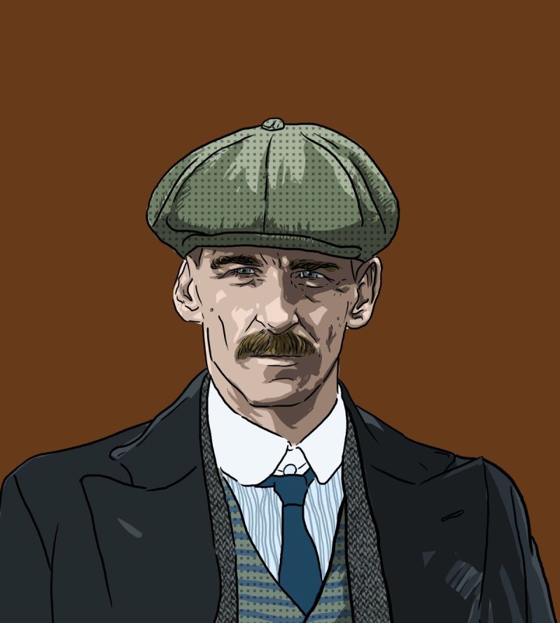 Peaky Blinders Артур Шелби арт