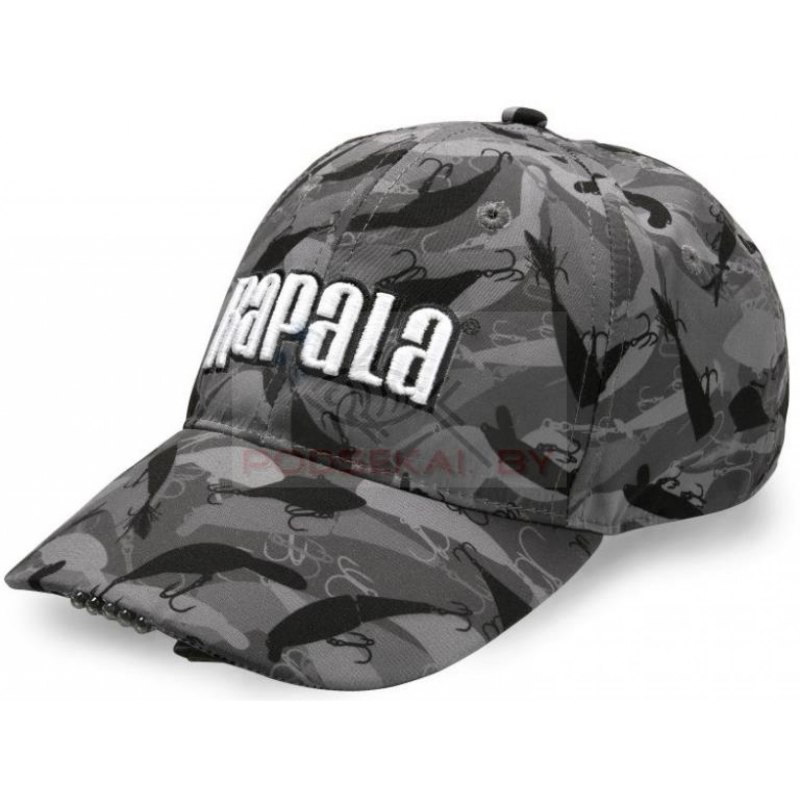 Кепка Rapala с фонарём RLEDH