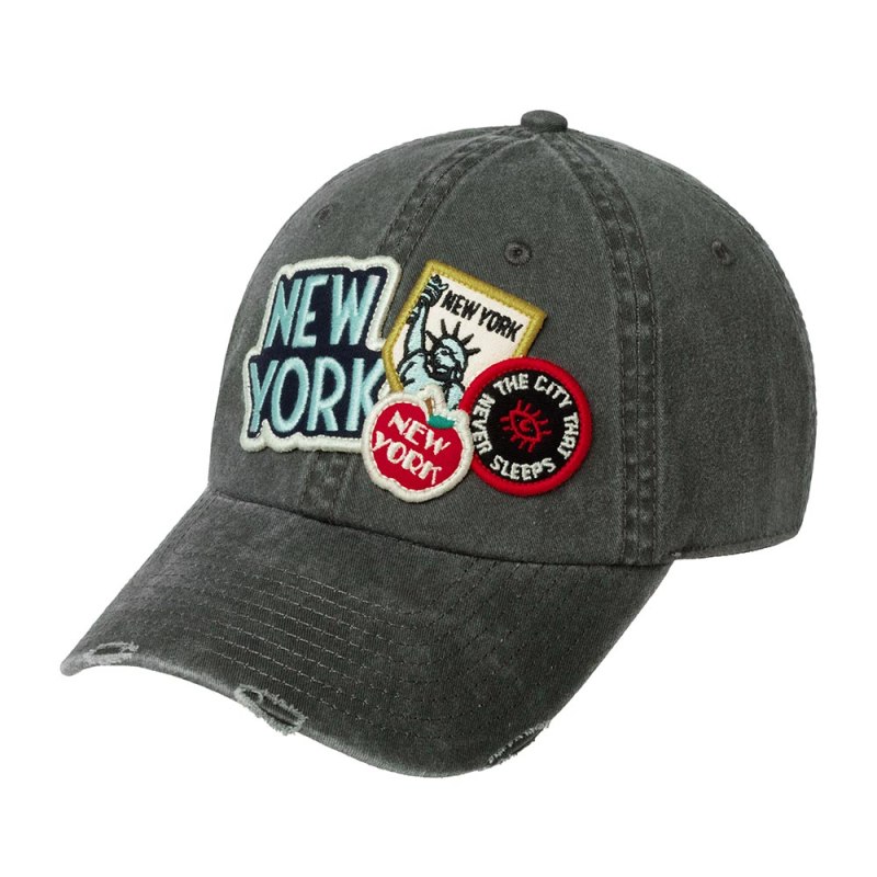 Кепка New York серая