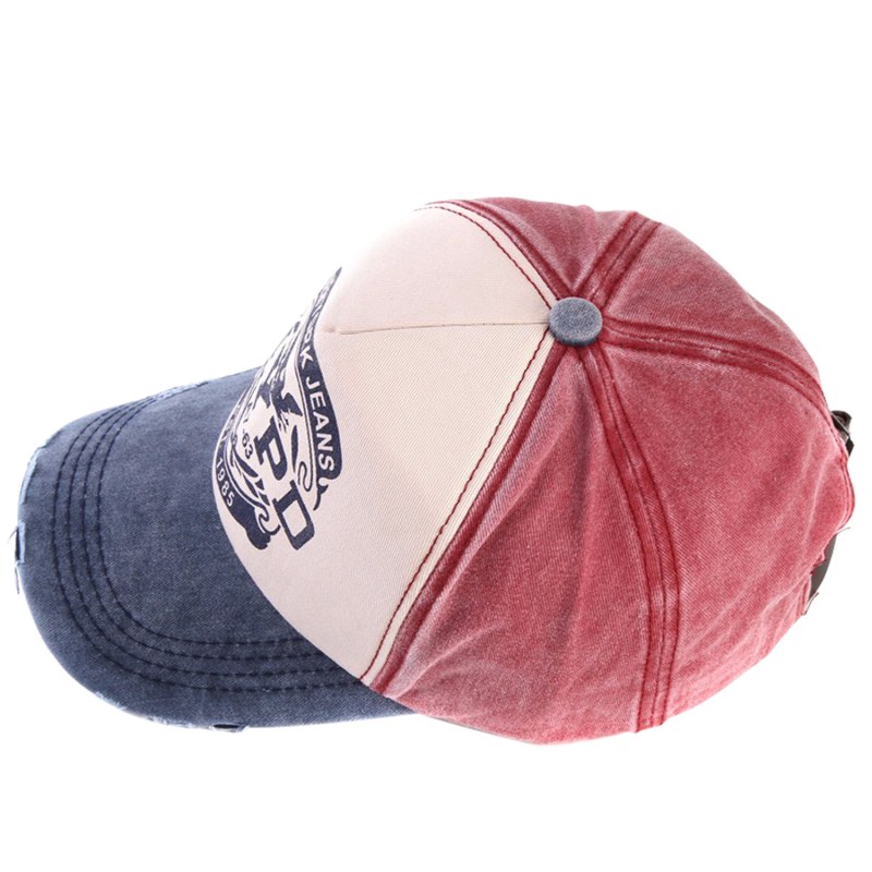 Бейсболка потертая