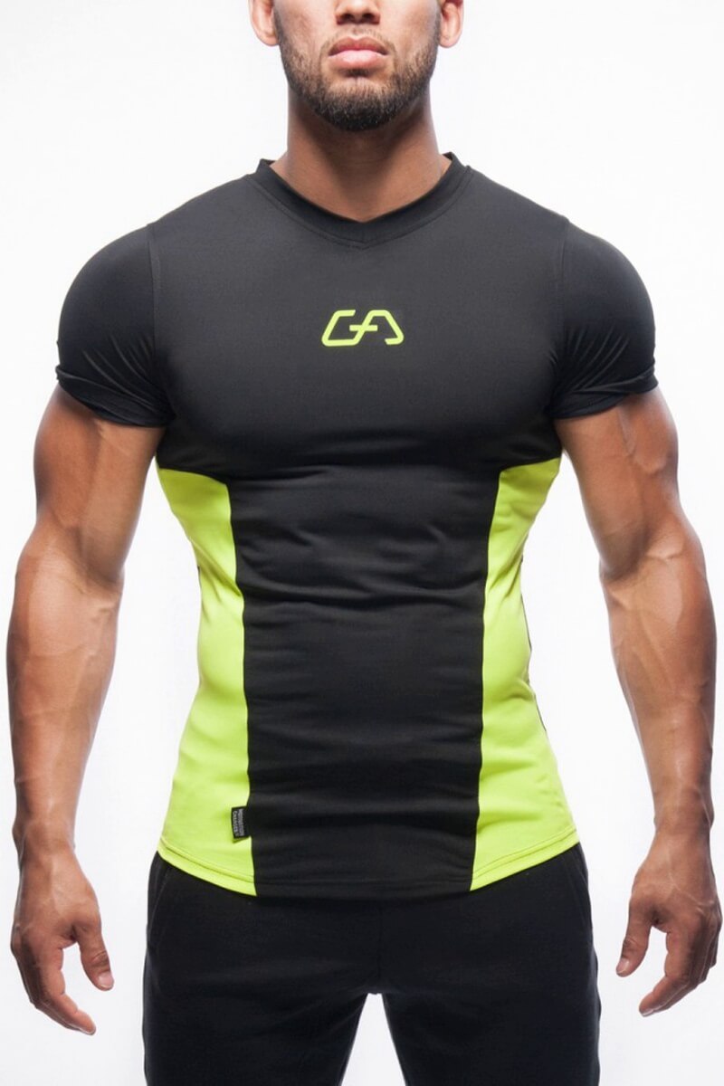 Gymshark мужская компрессионная футболка