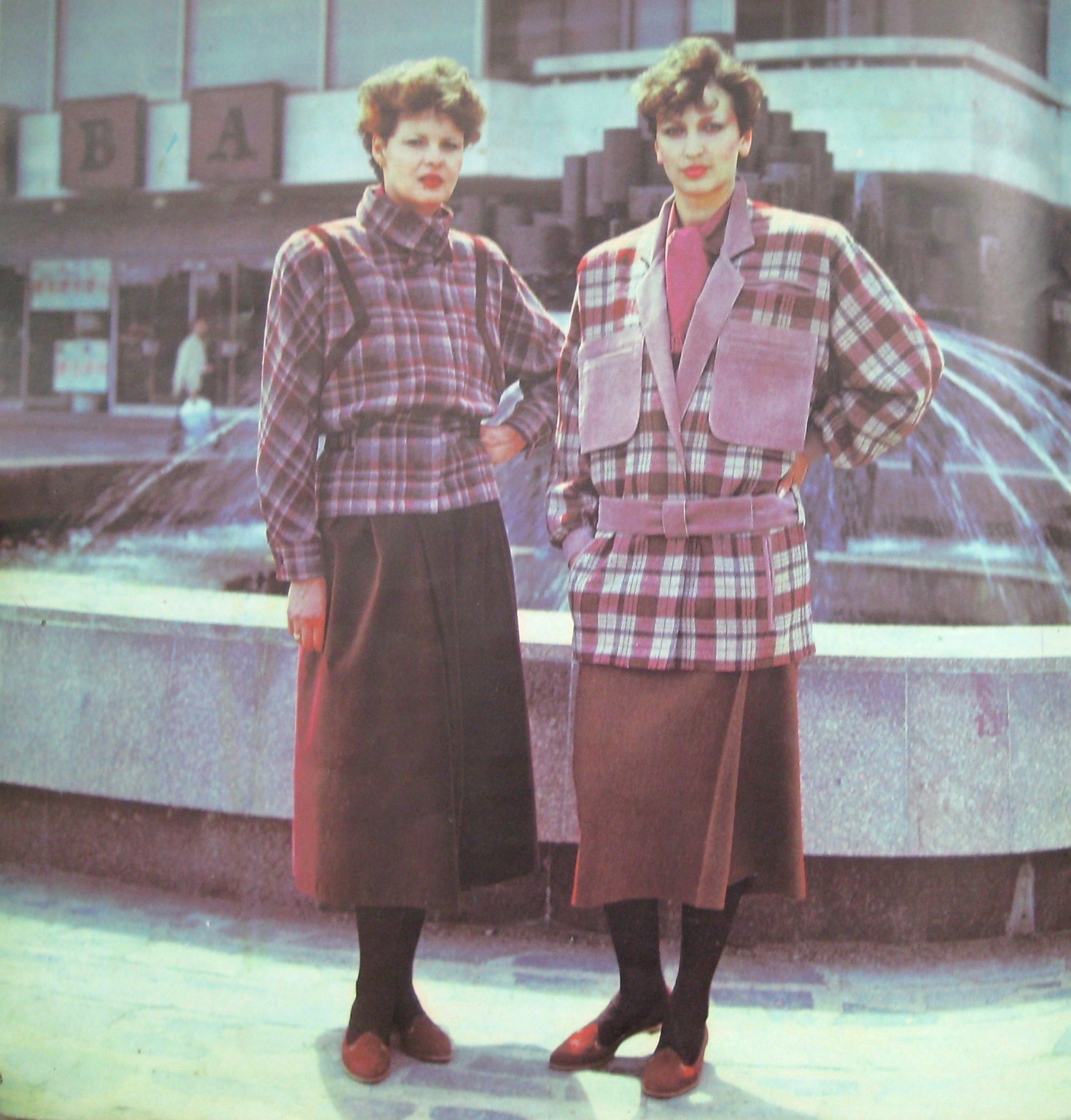 мода 80х годов фото