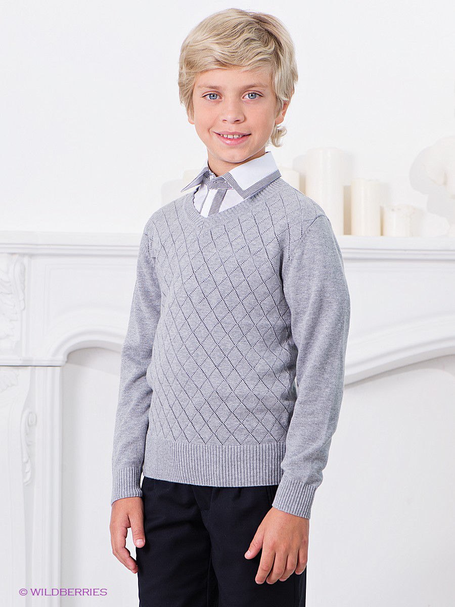 Пуловер школьный для мальчика
