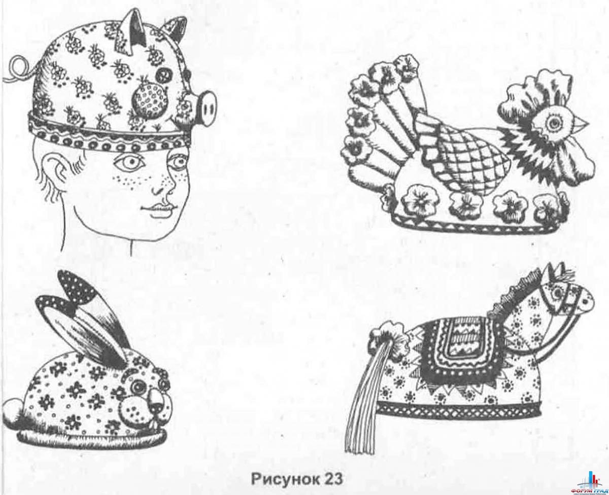 Кичка выкройка. Головные уборы для народного костюма. Старинные женские головные уборы. Русские народные головные уборы рисунки