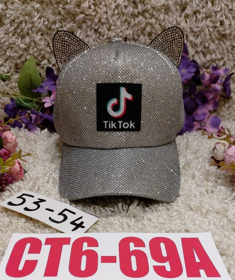Кепка тик ток розовая
