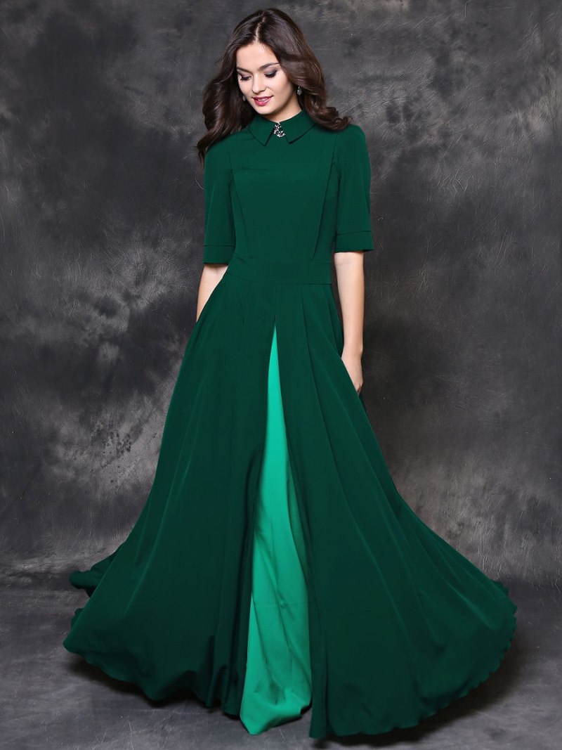 1001 Dress платье зеленое