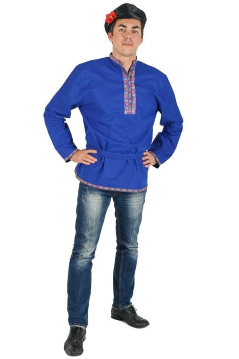 Рубашка мужская с коротким рукавом button down