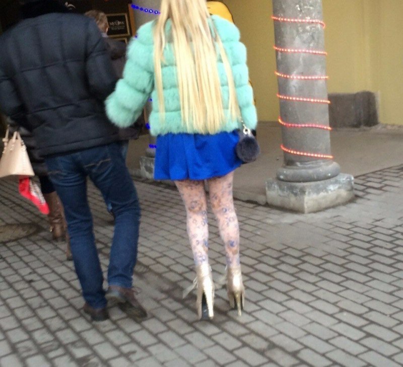 Модники за границей
