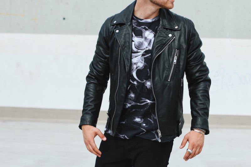Diesel Jeans Leather Jacket '96 collection