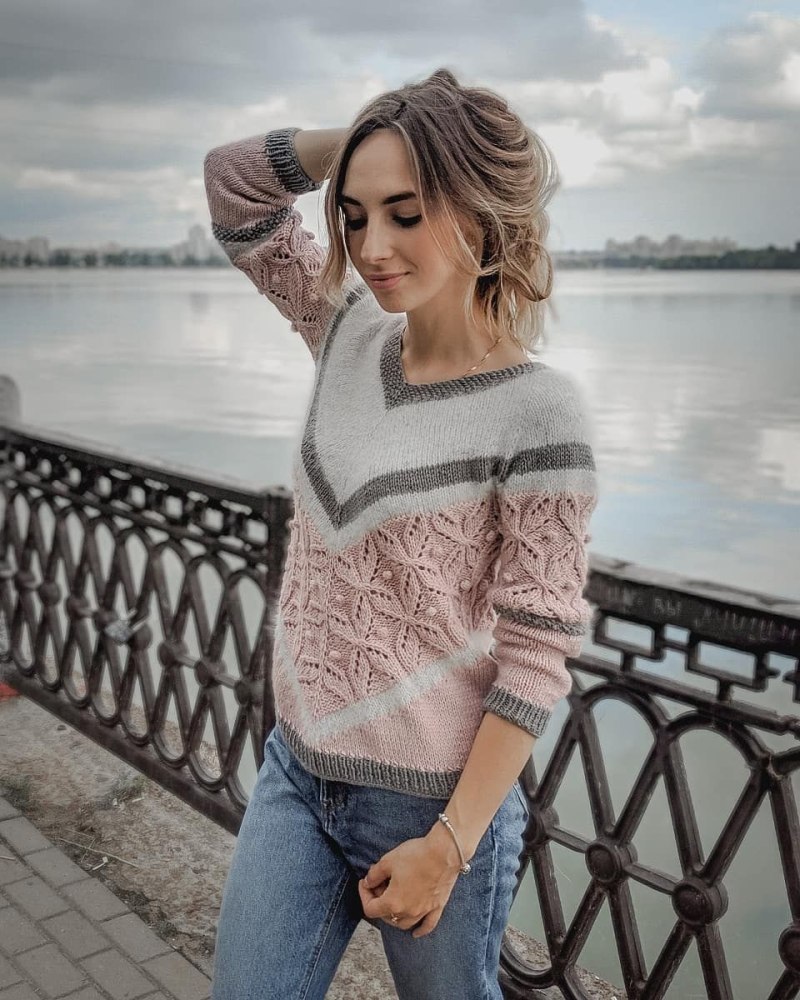 Чайка джемпер Лора Норд