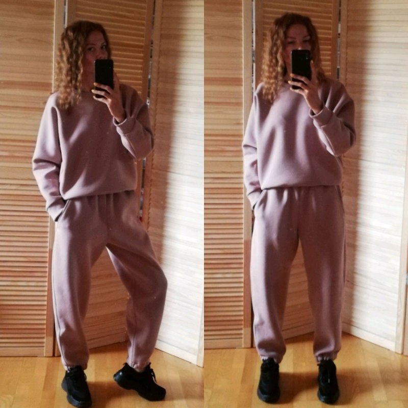 Спортивный костюм оверсайз женский