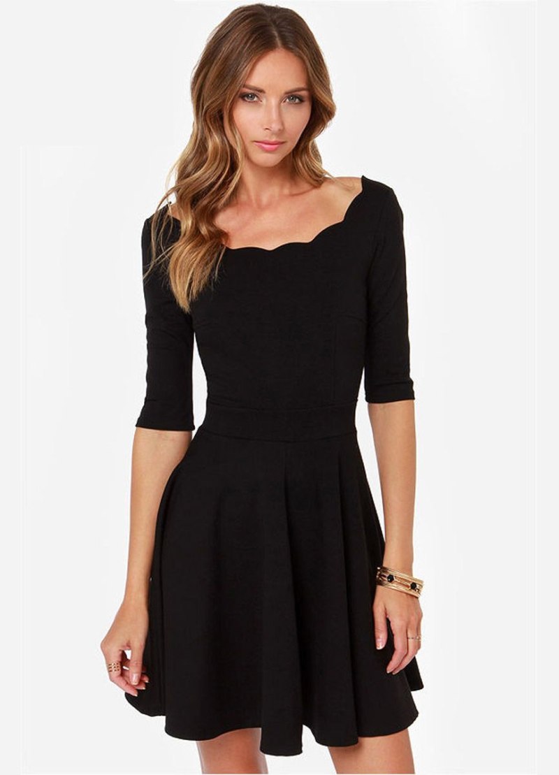 Vera Wang платье черное
