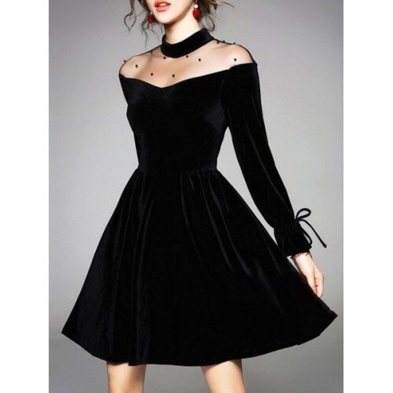 Платье Oscar de la Renta черное
