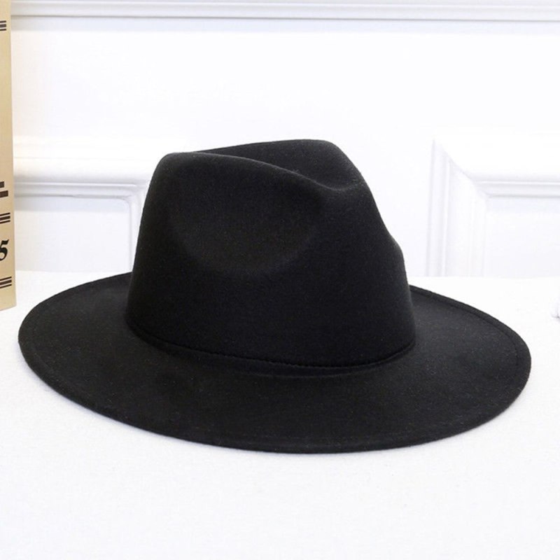 Шляпа мужская Fedora Black