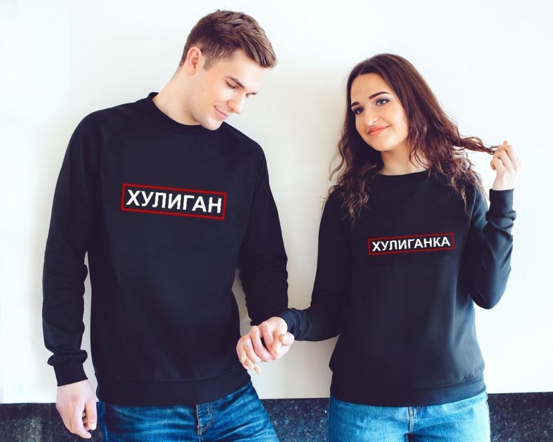 Парные толстовки King Queen