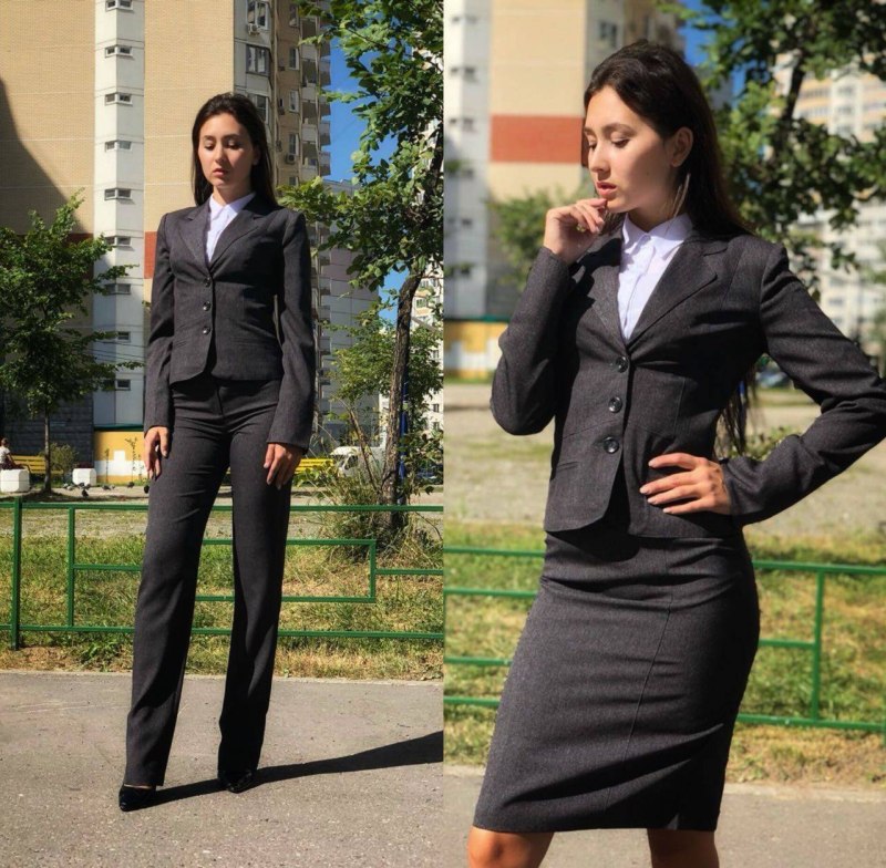 Костюм брюки и жилет женский