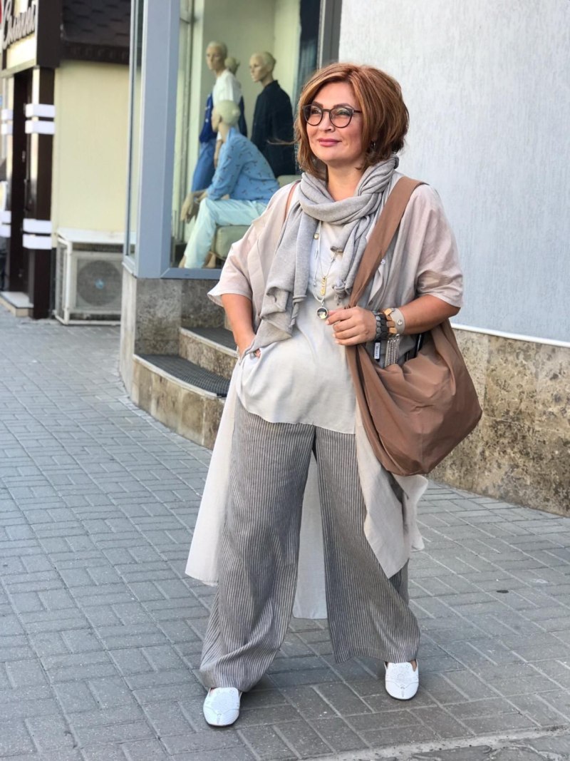 Стиль бохо для полных