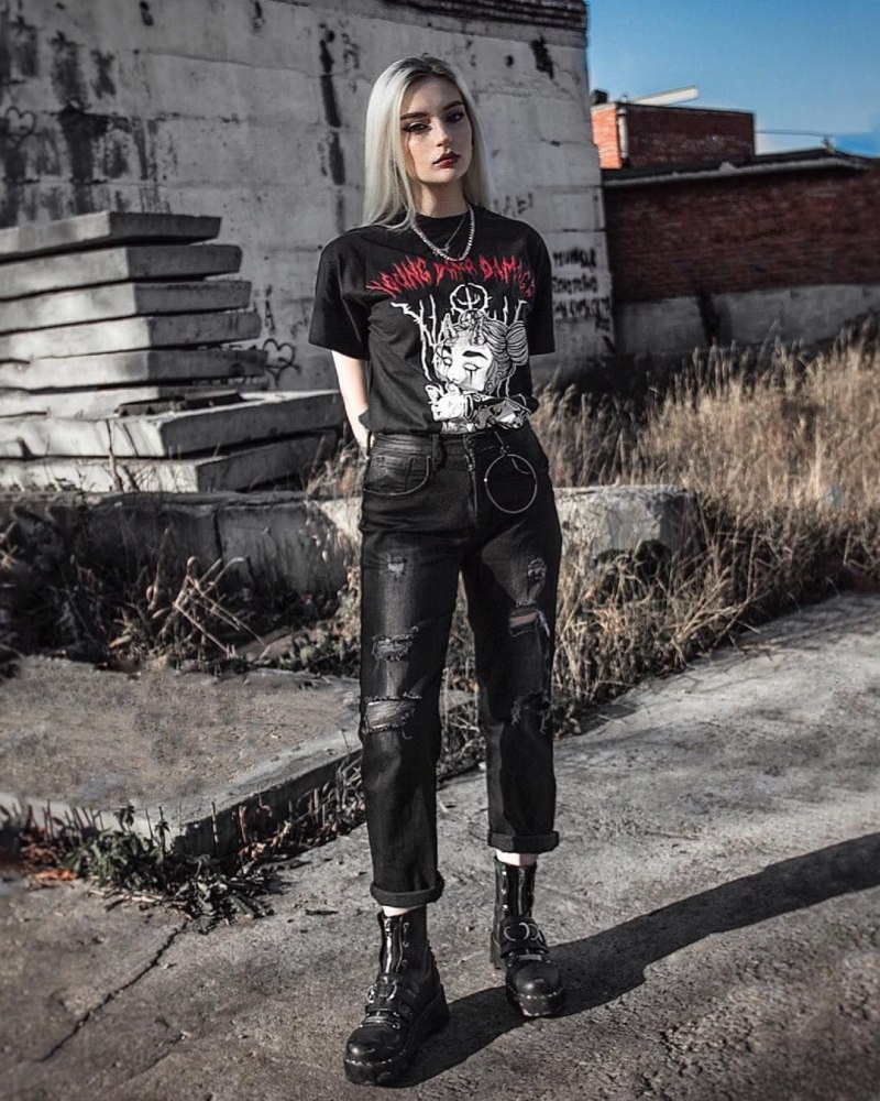 Goth outfit Грандж 2019