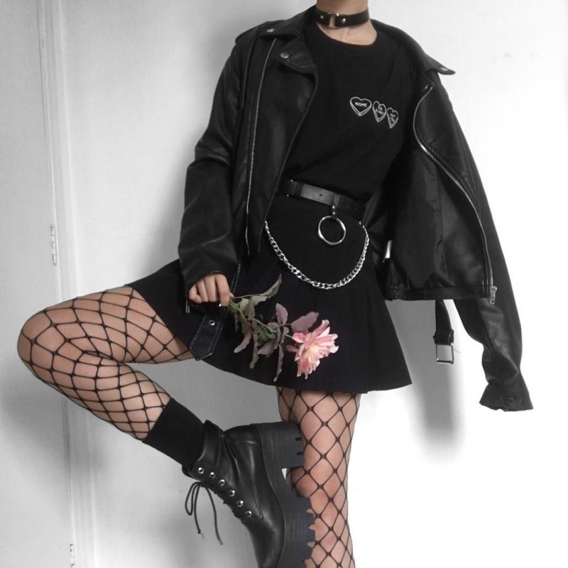 Goth outfit Грандж 2020