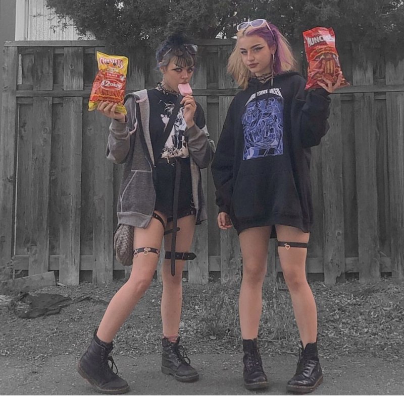 Goth outfit Грандж 2020