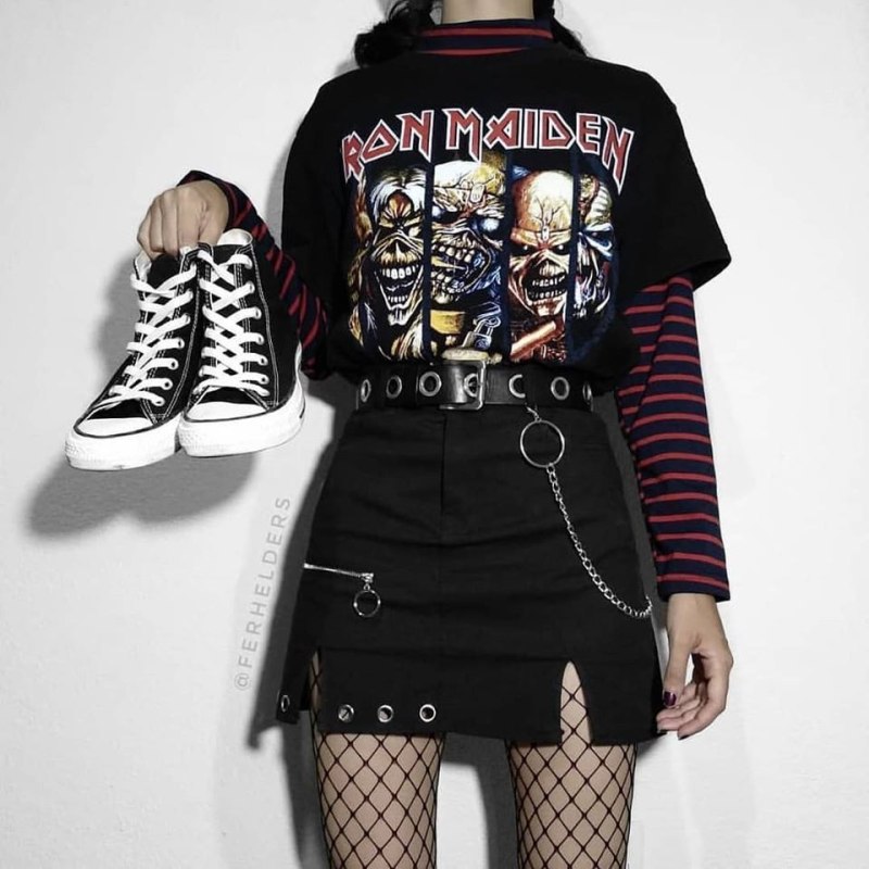 Goth outfit Грандж 2019goth outfit Грандж 2019 корейский
