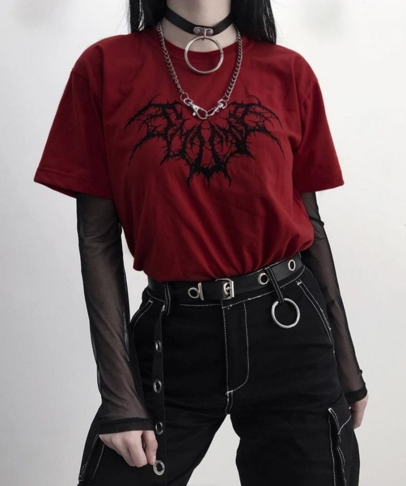 Goth outfit Грандж 2020 одежда