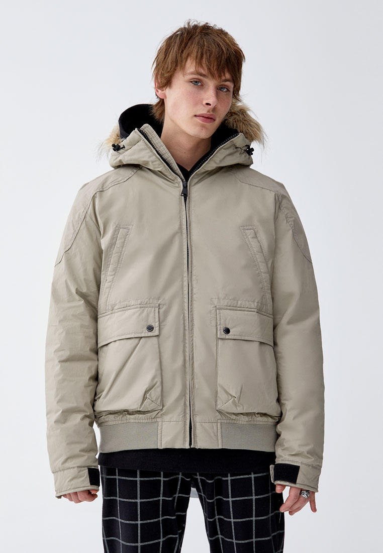 Пуховик Pull and Bear мужской