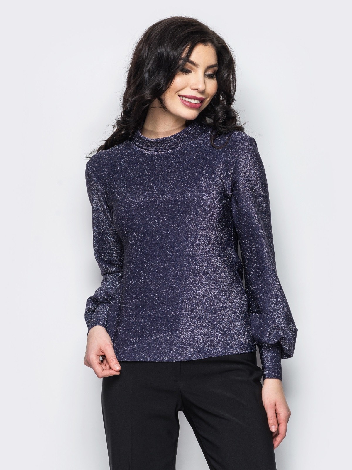 Купить Водолазку С Люрексом Женскую