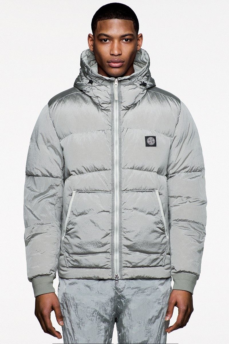 Stone Island Garment Dyed Crinkle reps NY down пуховик