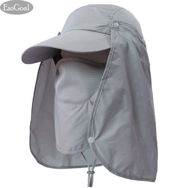 Кепка naturehike Folding quick-Dry cap (with Protective Breathable Mesh, Army Green, 56-59)