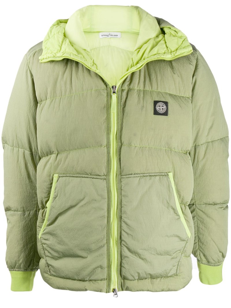 Пуховик Stone Island Garment Dyed