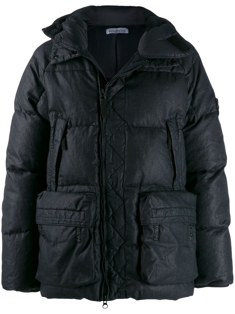 Stone Island Crinkle reps пуховик