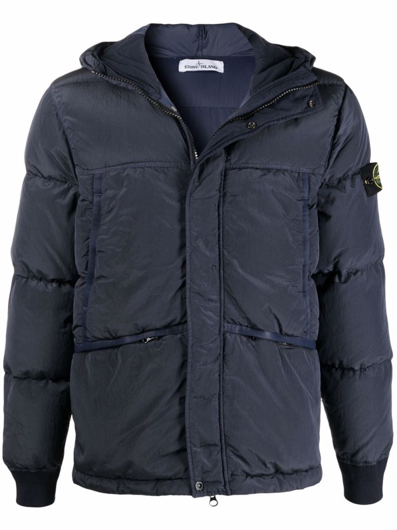 Stone Island пуховик Frost finish